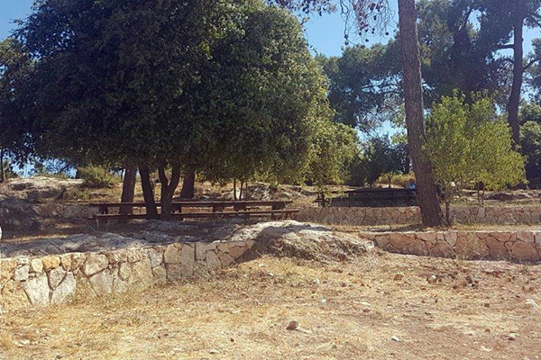 общий вид парковки Мадрегот ха-Села фото: Мира Зер