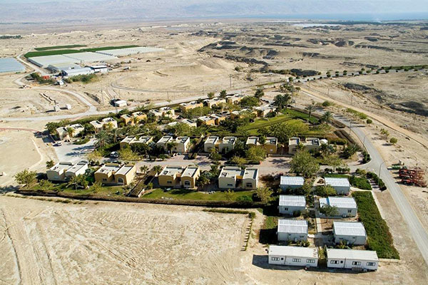 кибуц Калия с высоты птичьего полета, фото: Мири Зер